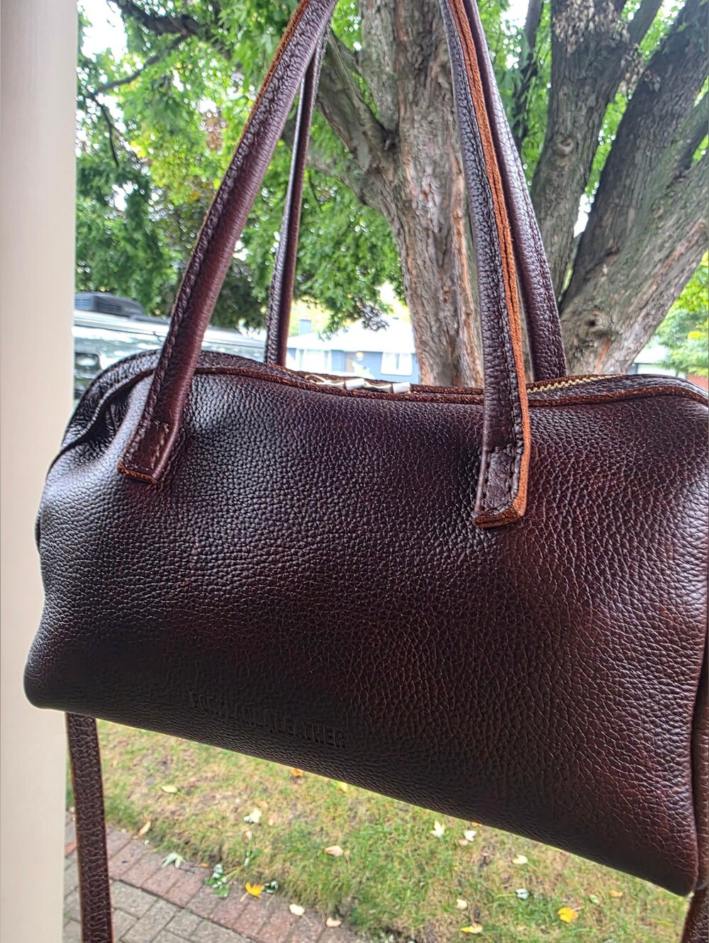 Portland Leather Large Sloan In Coldbrew